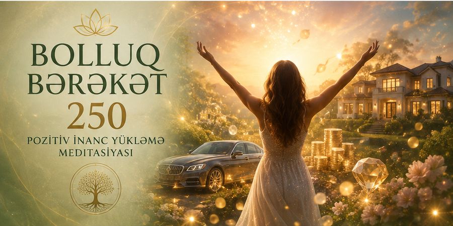 Bolluq-Bərəkət — 250 Pozitiv İnanc Yükləmə Meditasiyası